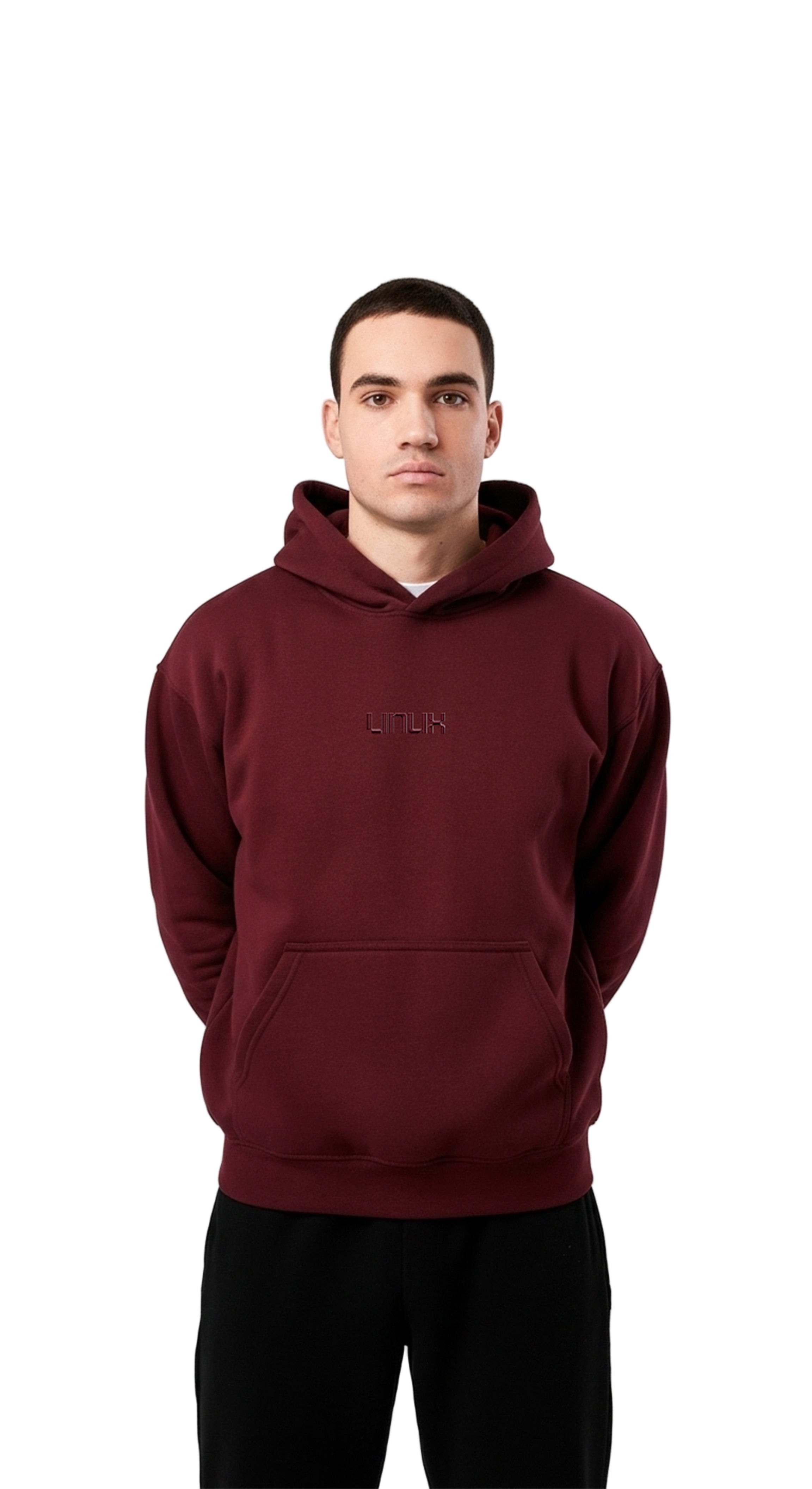 Hoodie Sada Burgundy